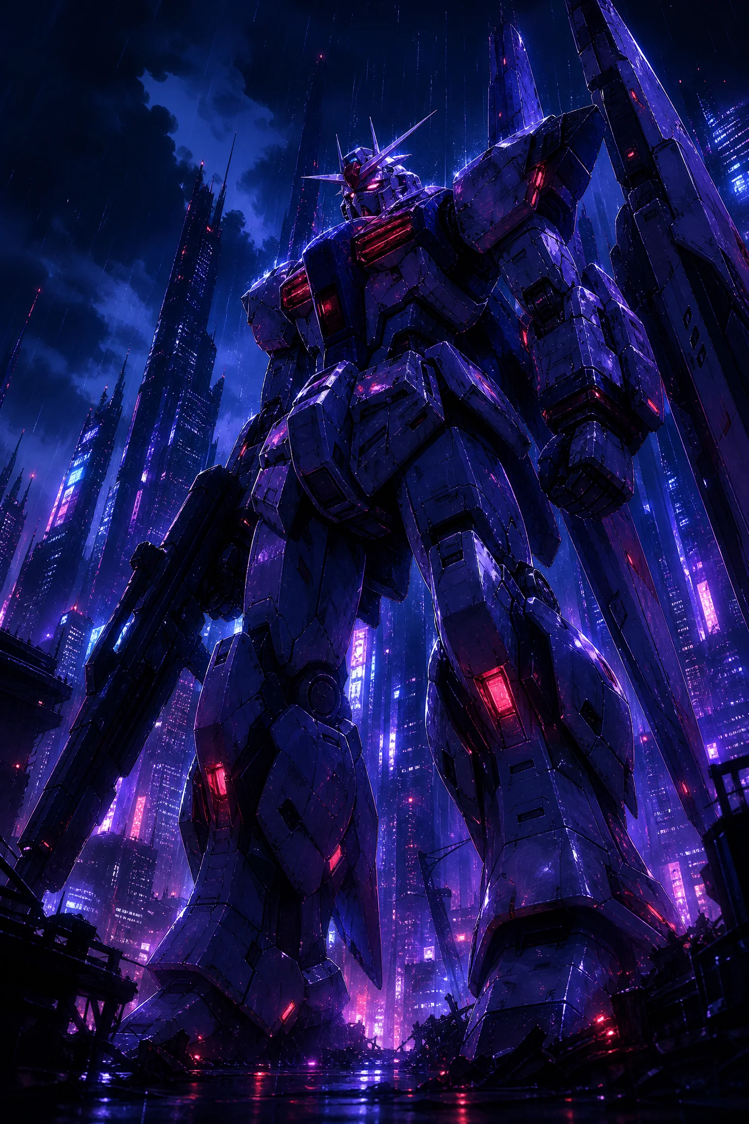机甲黄昏海报